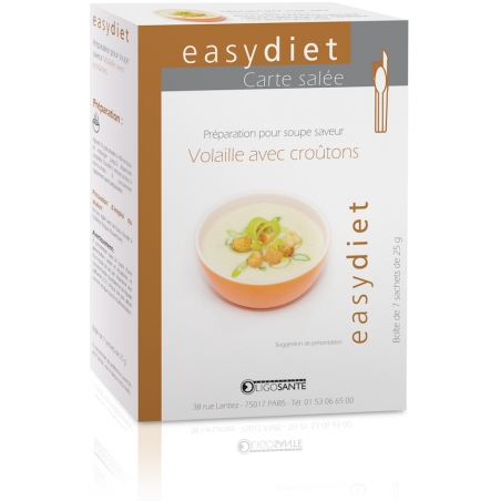 Soupe saveur Volaille avec croûtons