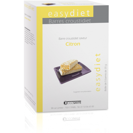 Barre croustidiet saveur Citron