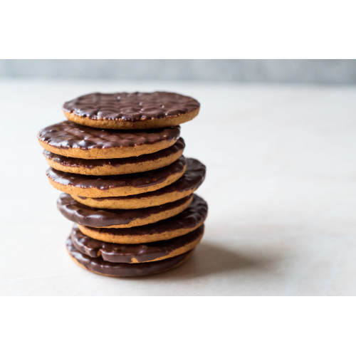 Biscuits nappés au Chocolat (boite de 5 sachets)