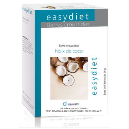 Barres céréales croustidiet noix de coco Easydiet