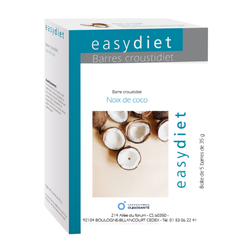 Barre Croustidiet saveur Coco - Nouvelle formule