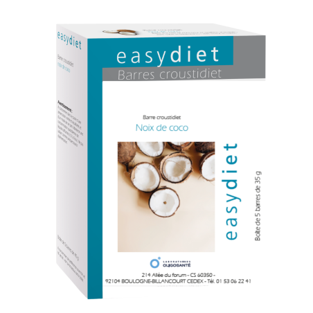 Barre Croustidiet saveur Coco - Nouvelle formule