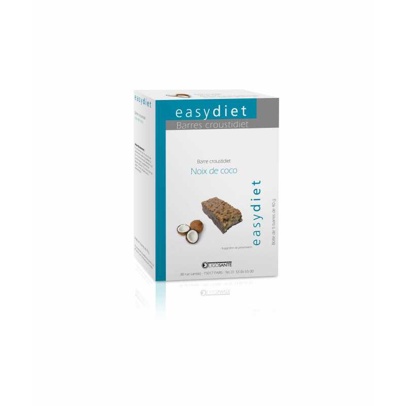 Lot de 10 boîtes - Barres Croustidiet saveur Coco + 1 offerte